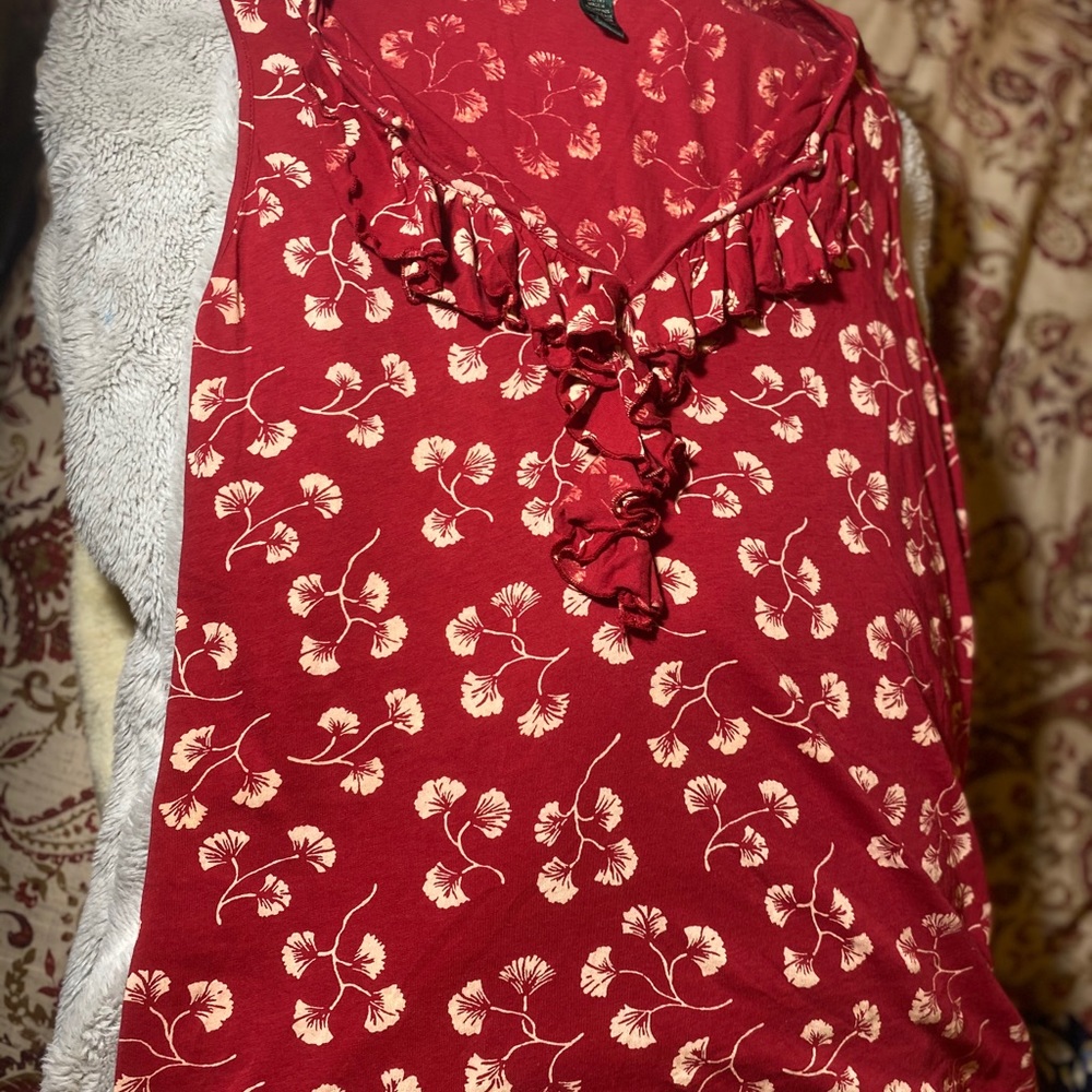 floral vintage Ralph Lauren tank top.